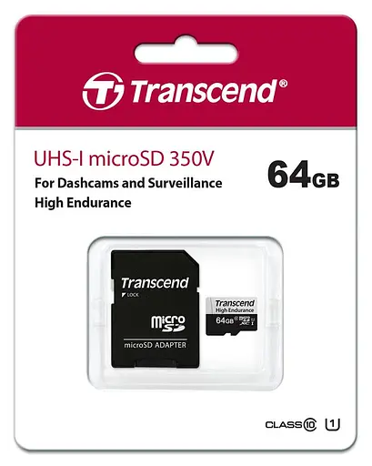 Transcend Карта пам'яті microSD 64GB C10 UHS-I U1 High Endurance (85TB) - фото 3