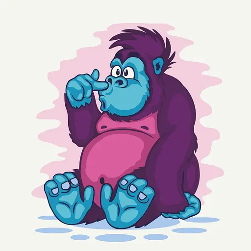 Картина за номерами Art Craft Фіолетовий пустун 30х30 см (15609-AC) - фото 2