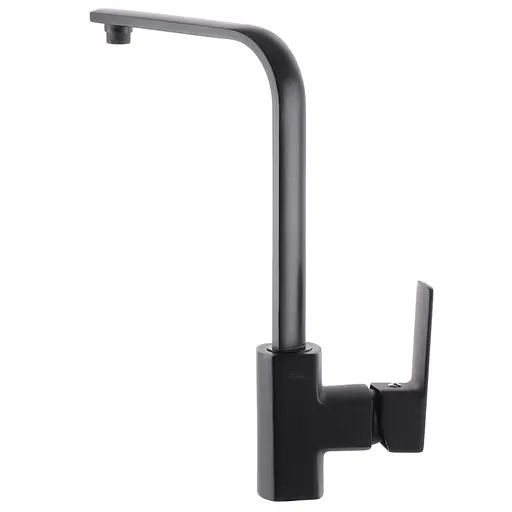 Змішувач для кухні Haiba Kubus 017 black HB3933 Чорний матовий - фото 3