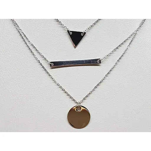 Срібне кольє Qvaliz. 908-00921 42 45 - фото 3