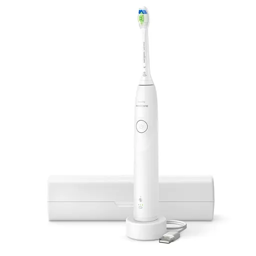 Електрична зубна щітка Philips Sonicare HX7108/02 серії 5300 біла