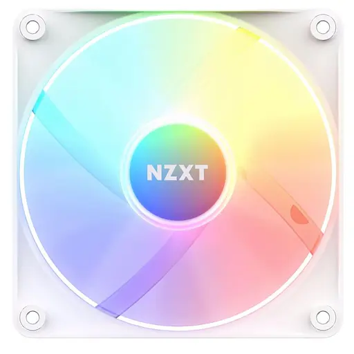 Вентилятор NZXT NZXT, F120RGB Core - 120mm - Hub-mounted RGB Fans-Single (White) (RF-C12SF-W1) - фото 1