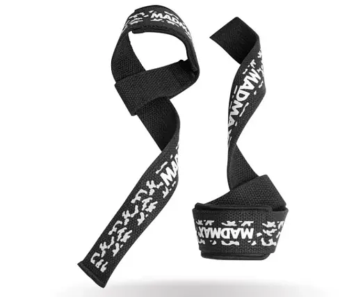 Лямки для тяги MadMax Camo Power Wrist Straps Camo/White (MFA-275-WHT-U) - фото 2