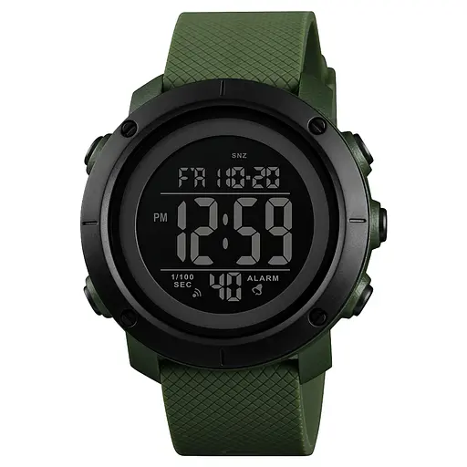 Наручний годинник чоловічий 1426AGBK Army Green-Black Skmei acs0030750 - фото 1