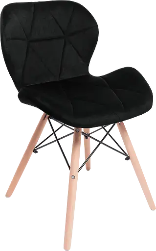 Кухонный стул GT Racer черный (X-D27 Velvet Black) - фото 3