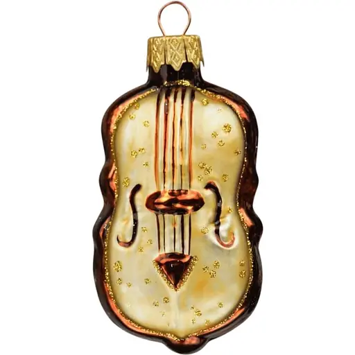 Ялинкова прикраса Санта Шоп Скрипка скло (4820001180176)
