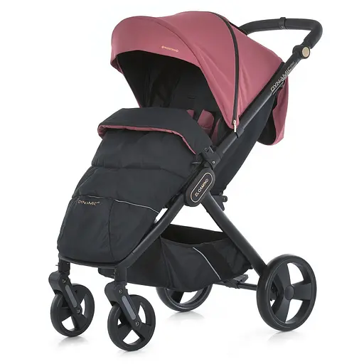 Детская прогулочная коляска-книга El Camino ME 1053-3 Dynamic Pro Dusty Rose Темно-розовая - фото 2