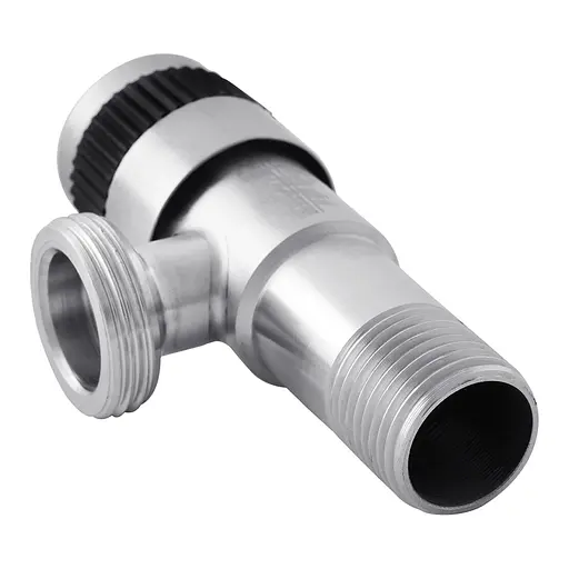 Кран приладовий Kroner KRP Edelstahl Klassisch - ESG102 1/2"х3/4" ЗЗ (CV022975) - фото 2