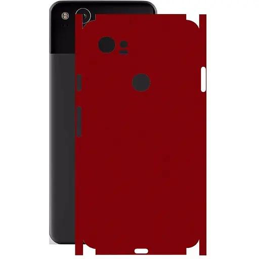 Захисна плівка StatusSKIN для Google Pixel 2 XL Корпус Вініл Металік червоний - фото 1