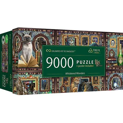 Пазл Trefl Безграничная коллекция: Усатые чудотворцы 9000 эл. (81035)