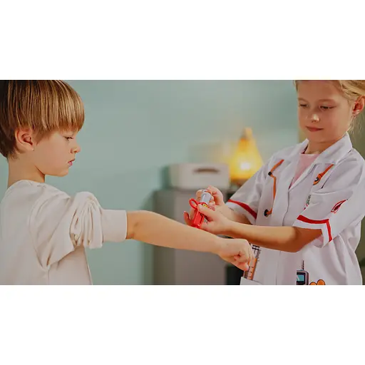 Игрушечный набор врача Klein PRO с халатом и мобильным телефоном (4353) - фото 6