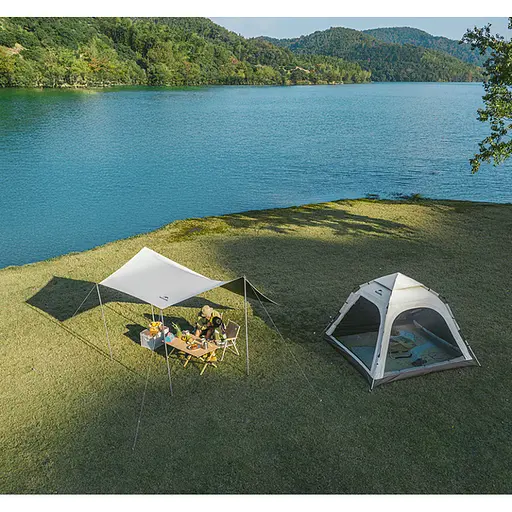 Намет тримісний автоматичний Naturehike Ango CNK2550WS010 L (Коричневий) - фото 2