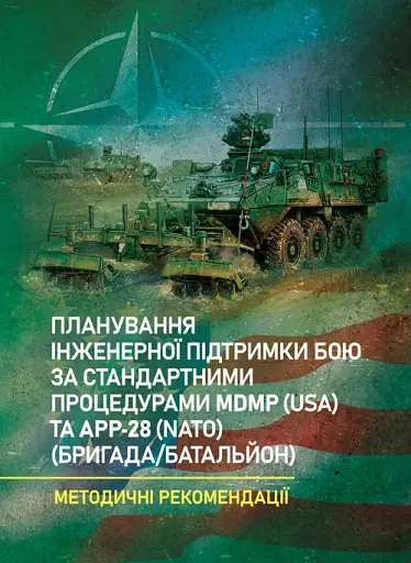 Планування інженерної підтримки бою за стандартними процедурами MDMP(USA) та APP-28 (NATO) (бригада/батальйон)