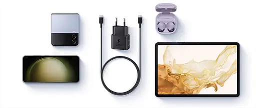 Зарядное устройство для Samsung 25W PD EP-T2510XWEGEU блок и кабель белые - фото 6