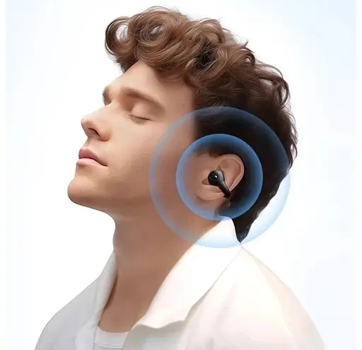 Бездротові навушники Baseus AirGo 1 Ring Open-Ear TWS Earbuds, IPX7, BT5.3, 40mAh, 400mAh, 6h, Black A00069201111-00 - фото 7