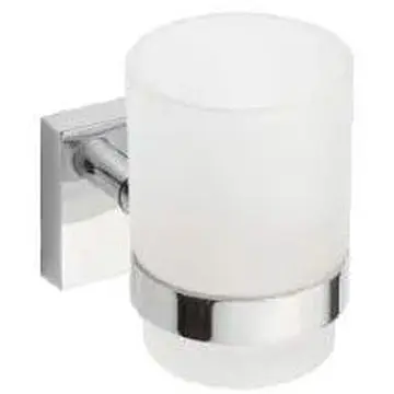 Склянка з тримачем Bemeta Beta 132110012 білий - фото 1