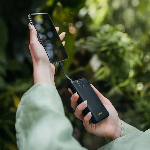 Павербанк Dudao Black 10 000 mAh / 12 Вт (6977196682164) - фото 4