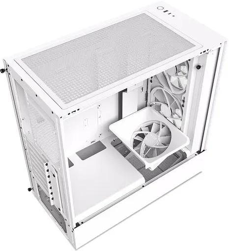 Корпус NZXT H5 Elite Tempered Glass White (CC-H51EW-01) Без БП Б/в - фото 5
