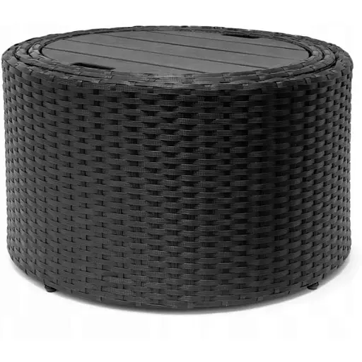 Садові меблі Outtec Round Lounge Chairs чорно-графітові - фото 6