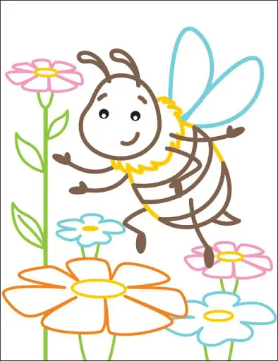 Кольорові зафарбовки: Метелик - фото 5