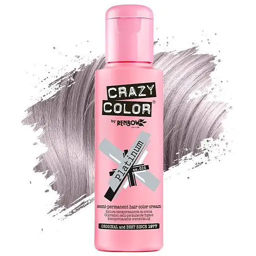 Тінт-фарба для волосся Crazy Color відтінок 28 платиновий 100 мл - фото 2