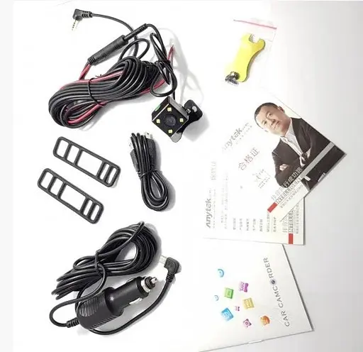 Зеркало видеорегистратор Anytek G77 Full HD 1080P на 2 камеры - фото 3