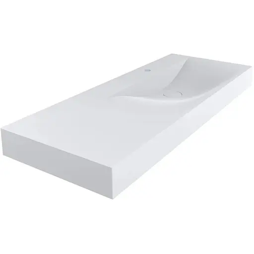 Умывальник Miraggio Viola 1200 mirasoft 0001125, Белый матовый - фото 1