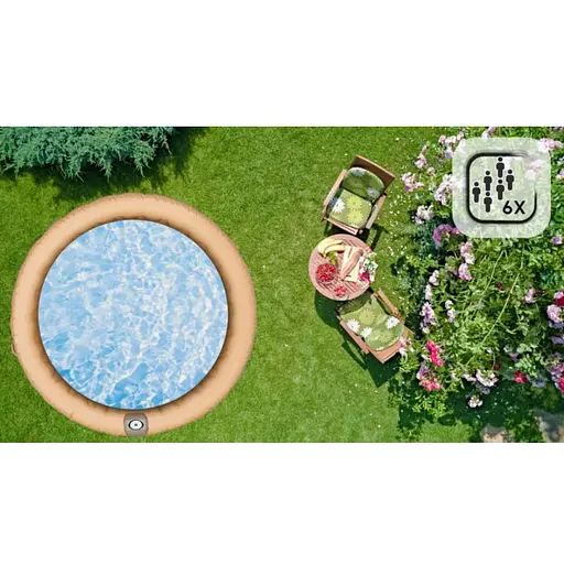 Джакузи-SPA надувное Thunder LATTE 6-местное - фото 8