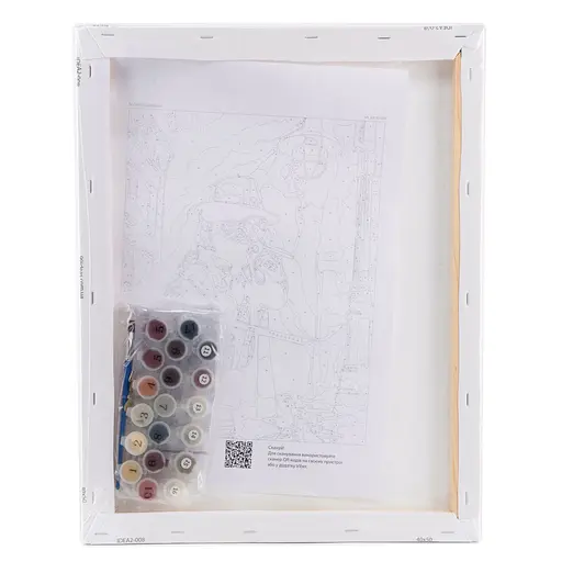 Картина за номерами 40*50 см "Бобріто Ганстеріто", IDEA2-008 - фото 3