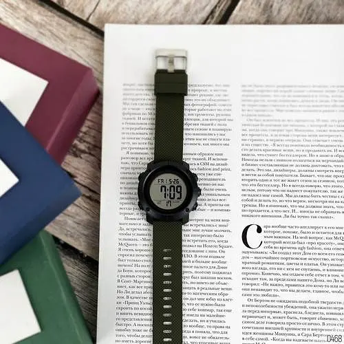 Наручний годинник чоловічий 1426AGWT Army Green-White Skmei acs0030749 - фото 5