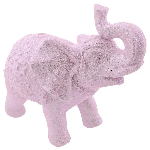 Ялинкова іграшка MIS LT Слон 10,5х6х9,5 см рожевий - фото 1