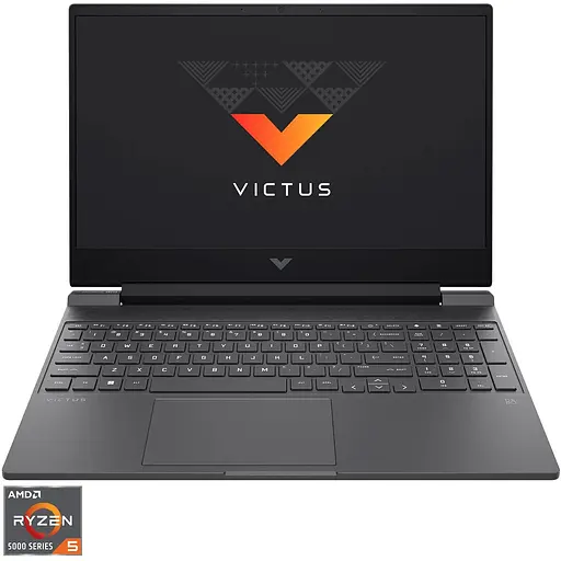 Ноутбук Игровой HP VICTUS 15-fb0027nq с процессором AMD Ryzen™ 5 5600H 4.20 GHz, 15.6 FHD, 8GB DDR4, 512GB PCIe SSD, Nvidia GeForce GTX 1650 4GB, DOS,