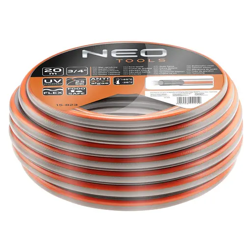 Шланг садовий NEO Tools Optima 3/4" 20 м 15-823 - фото 1