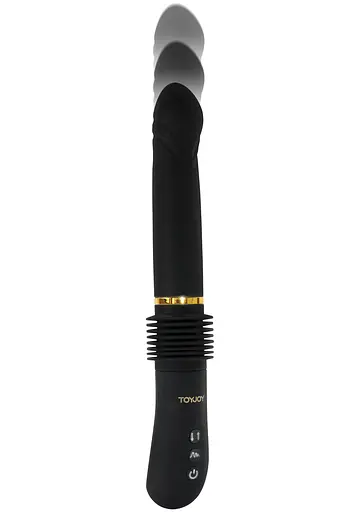 Вібратор Toy Joy Magnum Opus Thruster 30 см чорний - фото 3
