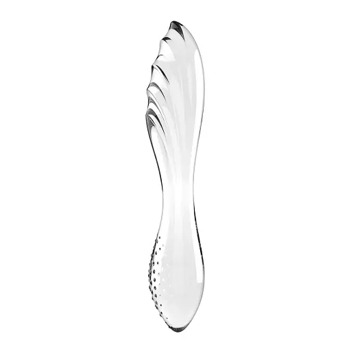 Фаллоимитатор Satisfyer Dazzling Crystal 1 18.4 см прозрачный - фото 4