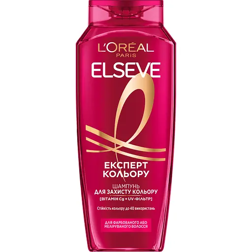 Уцінка. Шампунь L'Oreal Paris Elseve Експерт Кольори для забарвленого або мелірованого волосся 400 мл