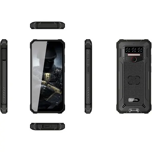 Смартфон Oukitel WP23 Plus 8/256GB Midnight Black [143090] - фото 9