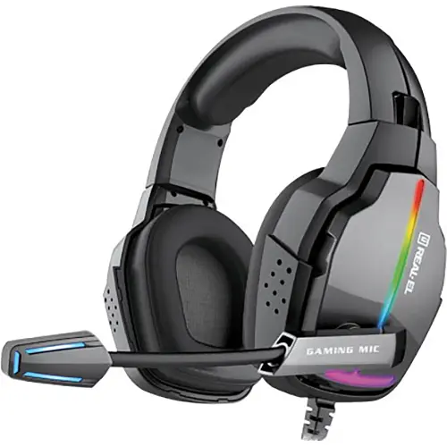 Ігрова гарнітура Real-EL GDX-7680 Black (EL124100046) - фото 1