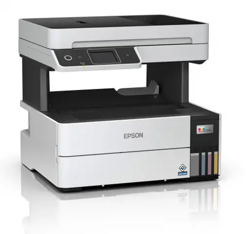 Epson МФУ ink color A4 EcoTank L6490 37_23 ppm Fax ADF Duplex USB Ethernet Wi-Fi 4 ink Pigment - фото 3