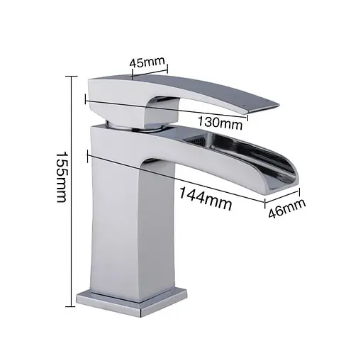 Змішувач для умивальника Gappo Jacob G1007-20 - фото 2