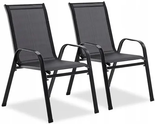 Крісло садове Garden Line Majorka Black - фото 4
