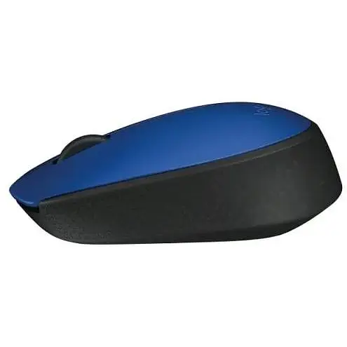 Мышь беспроводная Logitech M171, Blue/Black, USB (2.4 GHz), 1000 dpi, 3 кнопки, 1xAA (910-004640) - фото 3