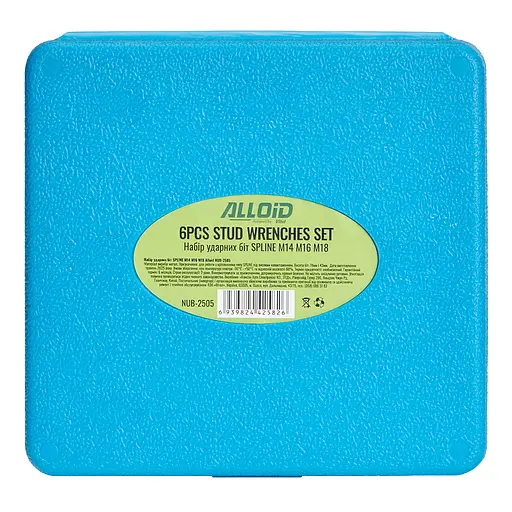 Набір ударних біт Alloid SPLINE 6 шт. (NUB-2505) - фото 5