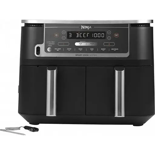 Мультипіч (аерофритюрниця) Ninja Foodi Max Dual Zone Smart Cook AF451EU - фото 5