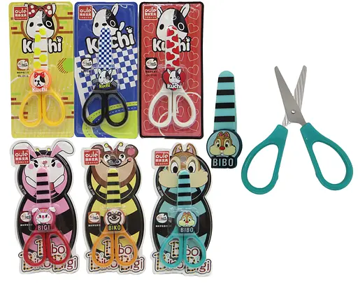 Ножиці, 12.5 см, у пластиковому чохлі, 2109 (В асортименті) - фото 2