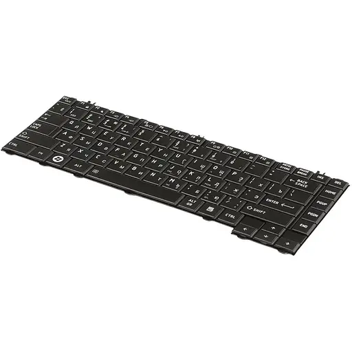 Клавіатура для ноутбука Toshiba Satellite L600/L600D/L630 Чорний (A2289)