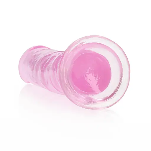 Фаллоимитатор RealRock Crystal Clear Realistic Dildo 7'' 20 см różowy - фото 3