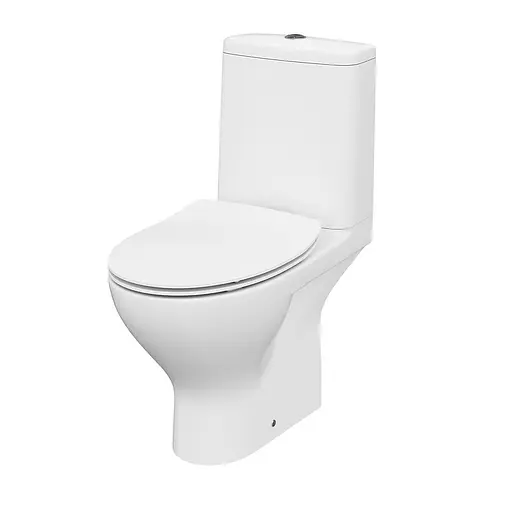Унитаз-компакт Cersanit Moduo 671 CleanOn 43 011 3/5 с сиденьем duraplast Slim Soft Close K116-032 - фото 1