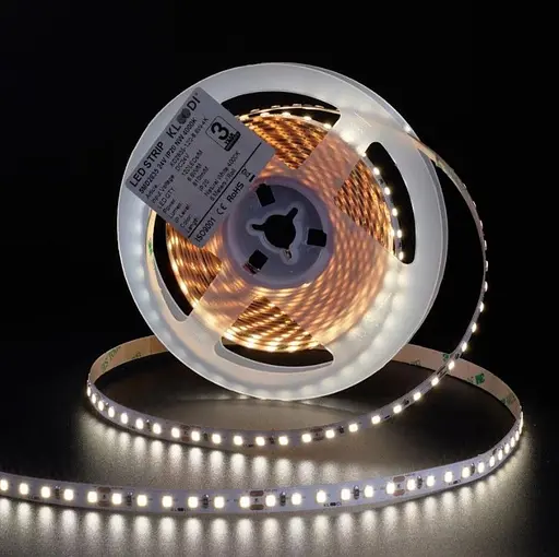 LED Стрічка 8,6W 120LED 4000K 745LM RA90 IP20 24V KLOODI KD2835-120-8.6W-4К-24V - фото 5