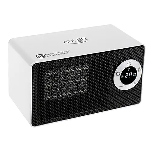 Керамический обогреватель Adler AD 7746, вентилятор с ЖК-дисплеем - фото 2
